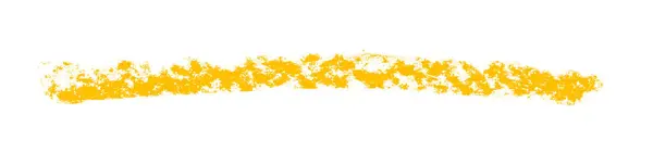 Orange Painted Brush Chalk Stroke Banner — Stock Photo, Image