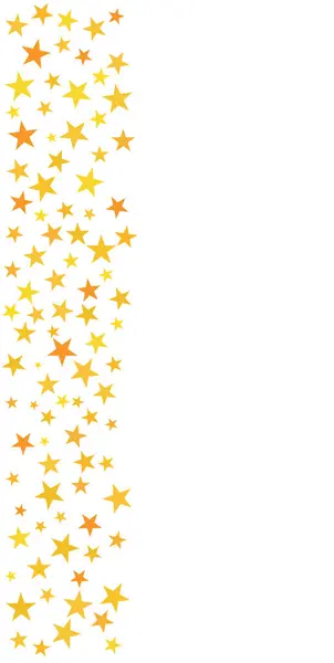 Abstract Christmas Banner Gold Orange Stars Copy Space — Stock Photo, Image