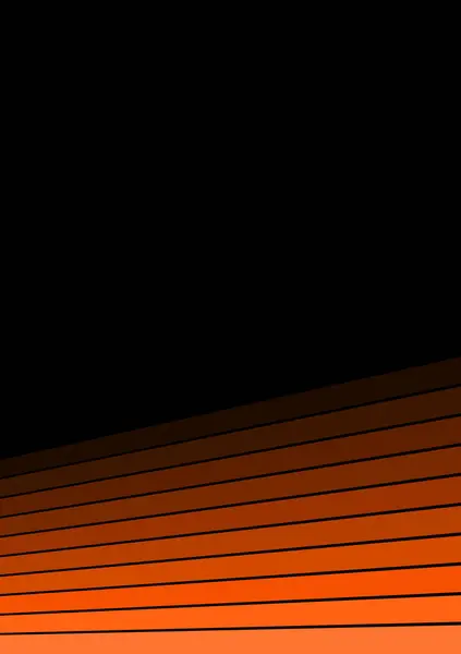 Gradient Layout Template Frame Black Orange Diagonal Stripes Stock Photo