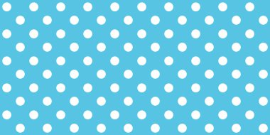 Soyut duvar kağıdı arkaplanı: Mavi üzerine beyaz noktalar