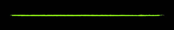 Tiza Verde Línea Lápiz Sobre Negro Dibujado Mano Imagen De Stock