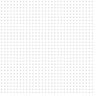 Raster ızgarası ve pürüzsüz küçük haçlar.