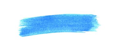 Mavi renkte boyanmış boya fırçası deseni