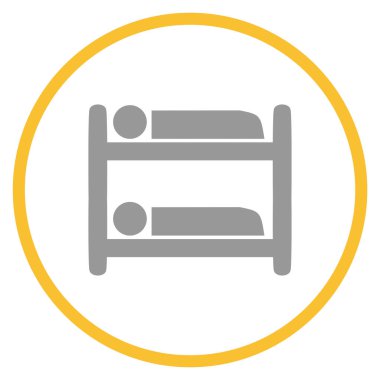 Sarı dairede gri simge: Ranza Yatağı