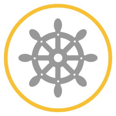 Sarı dairedeki gri simge: Direksiyon