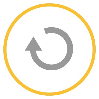 Sarı çemberdeki gri simge: Güncelle