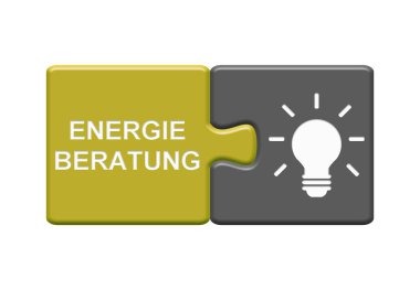 2 Bilmece Parçaları: Düğme Almanca Enerji Danışmanlığını gösteriyor
