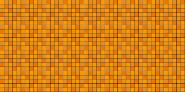 Mozaik arkaplan dokusu: Kahverengi turuncu fayanslar