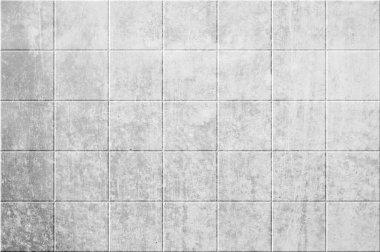 Dekoratif gri fayans dokusu - Kopyalama alanı ile kentsel arkaplan