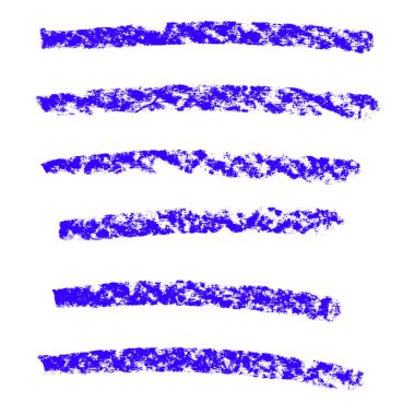 Mavili ve çok kirli grunge çizgili 6 set.