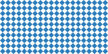 Damalı elmas desenleri mavi ve beyaz