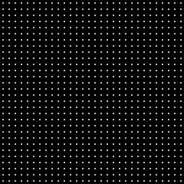Beyaz noktalı siyah dikişsiz raster arkaplan