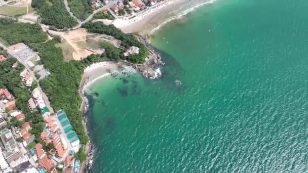 Playa Bombinhas Santa Catarina Vista Aérea Tomada Con Dron Brasil — Vídeos de Stock