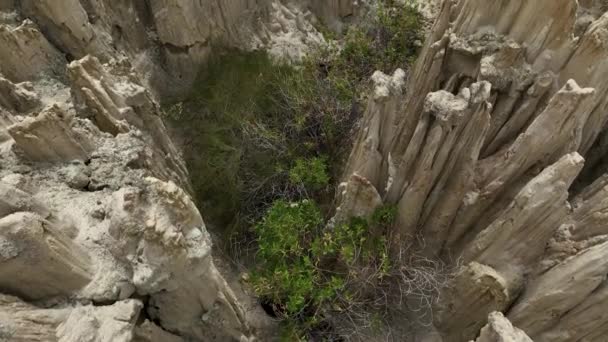 Paz Valle Luna Formațiuni Pitorești Rock Bolivia — Videoclip de stoc