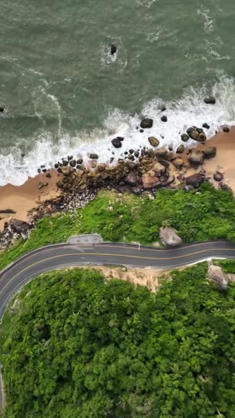 카타리나의 발네리오 캄보디아 Taquaras 해변과 Laranjeiras 풍경의 브라질이요 비디오 — 비디오