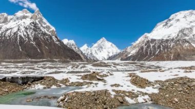 K2 dağ tepe, ikinci en yüksek dağı dünyanın K2 trek, Pakistan, Asya