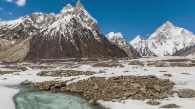 K2 dağ tepe, ikinci en yüksek dağı dünyanın K2 trek, Pakistan, Asya