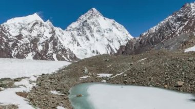 K2 dağ tepe, ikinci en yüksek dağı dünyanın K2 trek, Pakistan, Asya