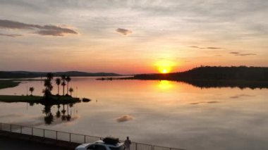 Cizvit Harabeleri. San Ignacio mini misyonu 1632 'de Cizvitler tarafından kuruldu, Misiones Eyaleti, Arjantin