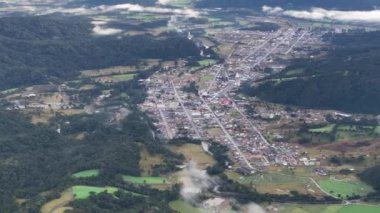 Urubici, Santa Catarina, Brezilya 'da. Hava görünümü.