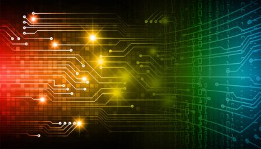 Siber devre gelecekteki teknoloji kavramı