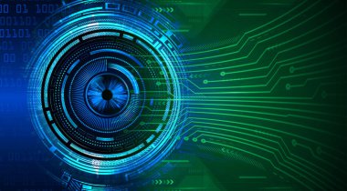 Siber devre gelecekteki teknoloji kavramı