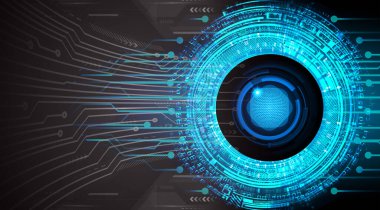 Siber devre gelecekteki teknoloji kavramı