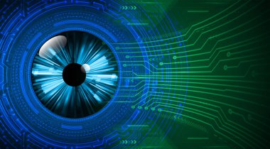 Siber devre gelecekteki teknoloji kavramı