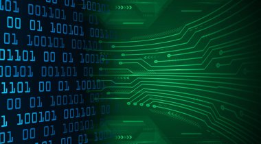 Siber devre gelecekteki teknoloji kavramı