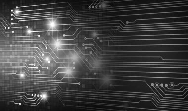 Siber devre gelecekteki teknoloji kavramı