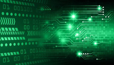 Siber devre gelecekteki teknoloji kavramı