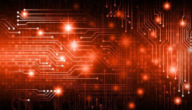 Siber devre gelecekteki teknoloji kavramı