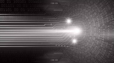 Siber devre gelecekteki teknoloji kavramı