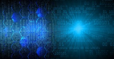 Siber devre gelecekteki teknoloji kavramı