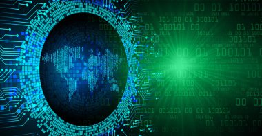 Siber devre gelecekteki teknoloji kavramı