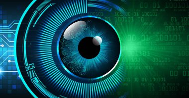 Siber devre gelecekteki teknoloji kavramı