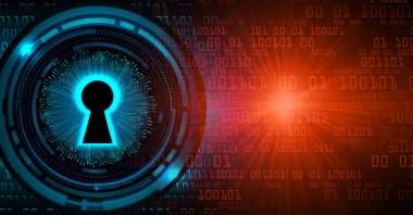 Siber devre gelecekteki teknoloji kavramı