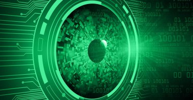 Siber devre gelecekteki teknoloji kavramı