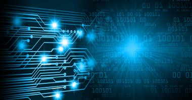 Siber devre gelecekteki teknoloji kavramı