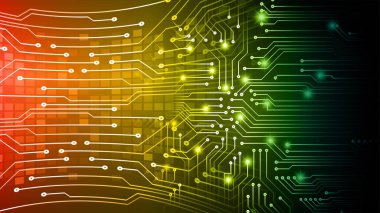 Siber devre gelecekteki teknoloji kavramı