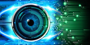 Siber devre gelecekteki teknoloji kavramı