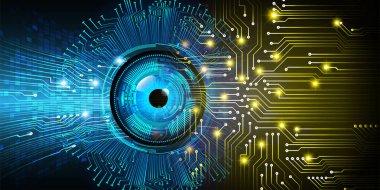 Siber devre gelecekteki teknoloji kavramı