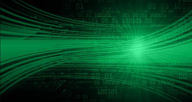 Siber devre gelecekteki teknoloji kavramı