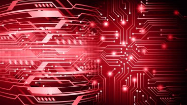 Siber devre gelecekteki teknoloji kavramı