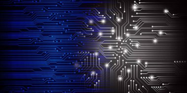 Siber devre gelecekteki teknoloji kavramı