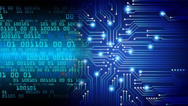 Siber devre gelecekteki teknoloji kavramı