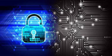 Siber devre gelecekteki teknoloji kavramı