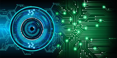 Siber devre gelecekteki teknoloji kavramı