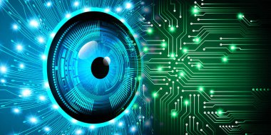 Siber devre gelecekteki teknoloji kavramı