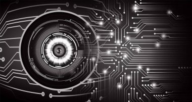 Siber devre gelecekteki teknoloji kavramı